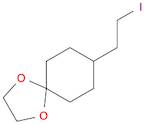 1,4-Dioxaspiro[4.5]decane, 8-(2-iodoethyl)-