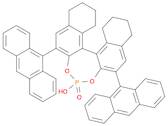 Dinaphtho[2,1-d:1',2'-f][1,3,2]dioxaphosphepin, 2,6-di-9-anthracenyl-8,9,10,11,12,13,14,15-octahydro-4-hydroxy-, 4-oxide, (11bR)-