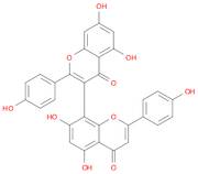 [3,8'-Bi-4H-1-benzopyran]-4,4'-dione, 5,5',7,7'-tetrahydroxy-2,2'-bis(4-hydroxyphenyl)-