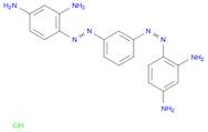 1,3-Benzenediamine, 4,4'-[1,3-phenylenebis(2,1-diazenediyl)]bis-, hydrochloride (1:2)