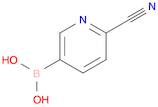 Boronic acid, B-(6-cyano-3-pyridinyl)-
