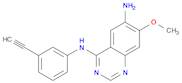 4,6-Quinazolinediamine, N4-(3-ethynylphenyl)-7-methoxy-