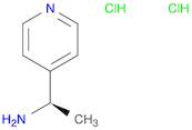 4-Pyridinemethanamine, α-methyl-, hydrochloride (1:1), (αR)-