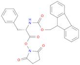 L-Phenylalanine, N-[(9H-fluoren-9-ylmethoxy)carbonyl]-, 2,5-dioxo-1-pyrrolidinyl ester
