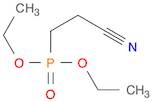 Phosphonic acid, P-(2-cyanoethyl)-, diethyl ester