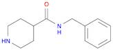 4-Piperidinecarboxamide, N-(phenylmethyl)-