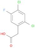 Benzeneacetic acid, 2,4-dichloro-5-fluoro-