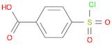 Benzoic acid, 4-(chlorosulfonyl)-