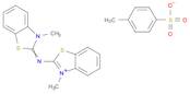 BENZOTHIAZOLIUM, 3-METHYL-2-[(3-METHYL-2(3H)-BENZOTHIAZOLYLIDENE)AMINO]-, 4-METHYLBENZENESULFONATE…