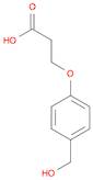 Propanoic acid, 3-[4-(hydroxymethyl)phenoxy]-