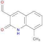 3-Quinolinecarboxaldehyde, 1,2-dihydro-8-methyl-2-oxo-