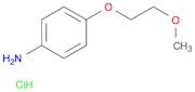 Benzenamine, 4-(2-methoxyethoxy)-, hydrochloride (1:1)