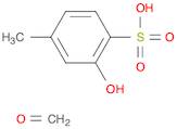 Benzenesulfonic acid, 2-hydroxy-4-methyl-, polymer with formaldehyde