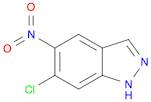 1H-Indazole, 6-chloro-5-nitro-
