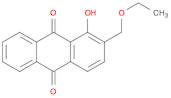 9,10-Anthracenedione, 2-(ethoxymethyl)-1-hydroxy-