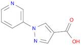 1H-Pyrazole-4-carboxylic acid, 1-(3-pyridinyl)-