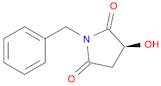 2,5-Pyrrolidinedione, 3-hydroxy-1-(phenylmethyl)-, (3S)-