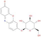 3H-Phenoxazin-3-one, 7-(β-D-glucopyranosyloxy)-
