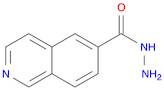 6-Isoquinolinecarboxylic acid, hydrazide