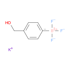 Borate(1-), trifluoro[4-(hydroxymethyl)phenyl]-, potassium (1:1), (T-4)-