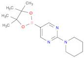 Pyrimidine, 2-(1-piperidinyl)-5-(4,4,5,5-tetramethyl-1,3,2-dioxaborolan-2-yl)-