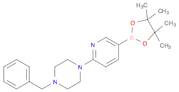 Piperazine, 1-(phenylmethyl)-4-[5-(4,4,5,5-tetramethyl-1,3,2-dioxaborolan-2-yl)-2-pyridinyl]-