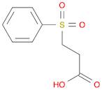 Propanoic acid, 3-(phenylsulfonyl)-