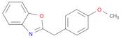 Benzoxazole, 2-[(4-methoxyphenyl)methyl]-