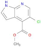 1H-Pyrrolo[2,3-b]pyridine-4-carboxylic acid, 5-chloro-, methyl ester