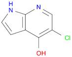 1H-Pyrrolo[2,3-b]pyridin-4-ol, 5-chloro-