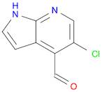 1H-Pyrrolo[2,3-b]pyridine-4-carboxaldehyde, 5-chloro-