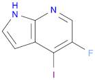 1H-Pyrrolo[2,3-b]pyridine, 5-fluoro-4-iodo-