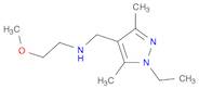 1H-Pyrazole-4-methanamine, 1-ethyl-N-(2-methoxyethyl)-3,5-dimethyl-