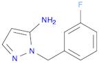 1H-Pyrazol-5-amine, 1-[(3-fluorophenyl)methyl]-