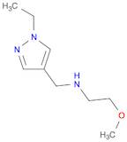 1H-Pyrazole-4-methanamine, 1-ethyl-N-(2-methoxyethyl)-