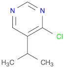 Pyrimidine, 4-chloro-5-(1-methylethyl)-
