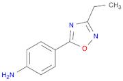 Benzenamine, 4-(3-ethyl-1,2,4-oxadiazol-5-yl)-