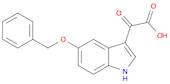 1H-Indole-3-acetic acid, α-oxo-5-(phenylmethoxy)-