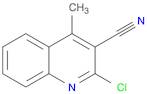 3-Quinolinecarbonitrile, 2-chloro-4-methyl-