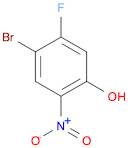 Phenol, 4-bromo-5-fluoro-2-nitro-