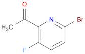 Ethanone, 1-(6-bromo-3-fluoro-2-pyridinyl)-