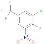 Benzene, 1-chloro-2-fluoro-3-nitro-5-(trifluoromethyl)-