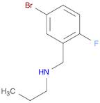 Benzenemethanamine, 5-bromo-2-fluoro-N-propyl-