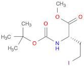 Butanoic acid, 2-[[(1,1-dimethylethoxy)carbonyl]amino]-4-iodo-, methyl ester, (2S)-