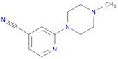 4-Pyridinecarbonitrile, 2-(4-methyl-1-piperazinyl)-