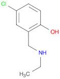 Phenol, 4-chloro-2-[(ethylamino)methyl]-