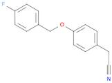 Benzeneacetonitrile, 4-[(4-fluorophenyl)methoxy]-