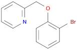 Pyridine, 2-[(2-bromophenoxy)methyl]-