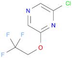 Pyrazine, 2-chloro-6-(2,2,2-trifluoroethoxy)-