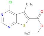 Thieno[2,3-d]pyrimidine-6-carboxylic acid, 4-chloro-5-methyl-, ethyl ester